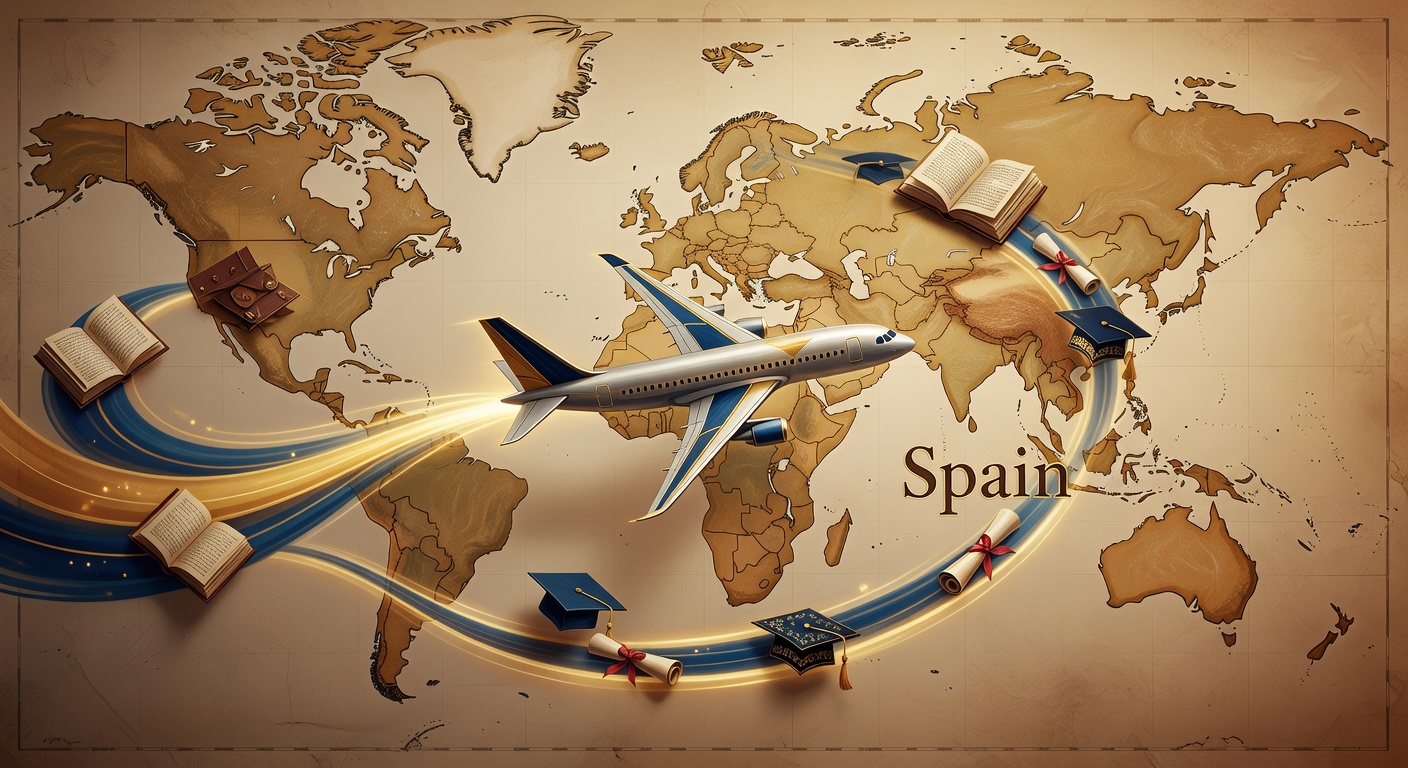 Viaje a España para estudiar