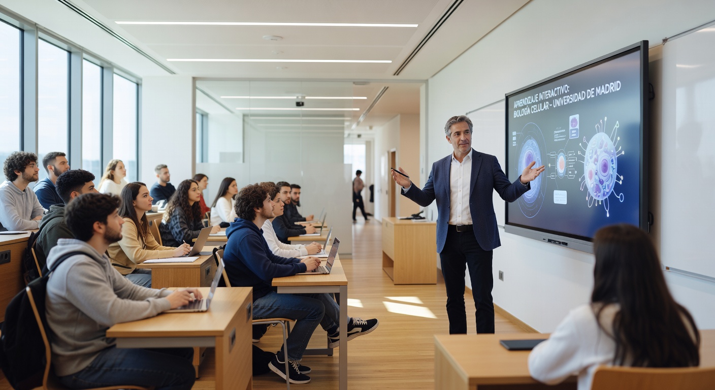 Aula universitaria en España